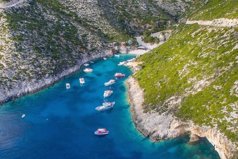 Navagio Bay White Beach West Coast Porto Vromi Anafonitria