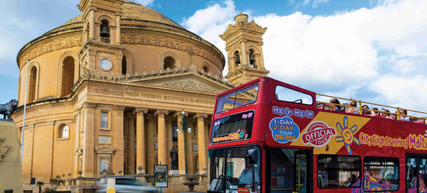 Hop-On Hop-Off Bus Malta (North & South Routes)