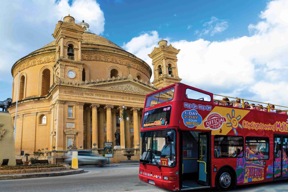 Hop-On Hop-Off Bus Malta (North & South Routes)