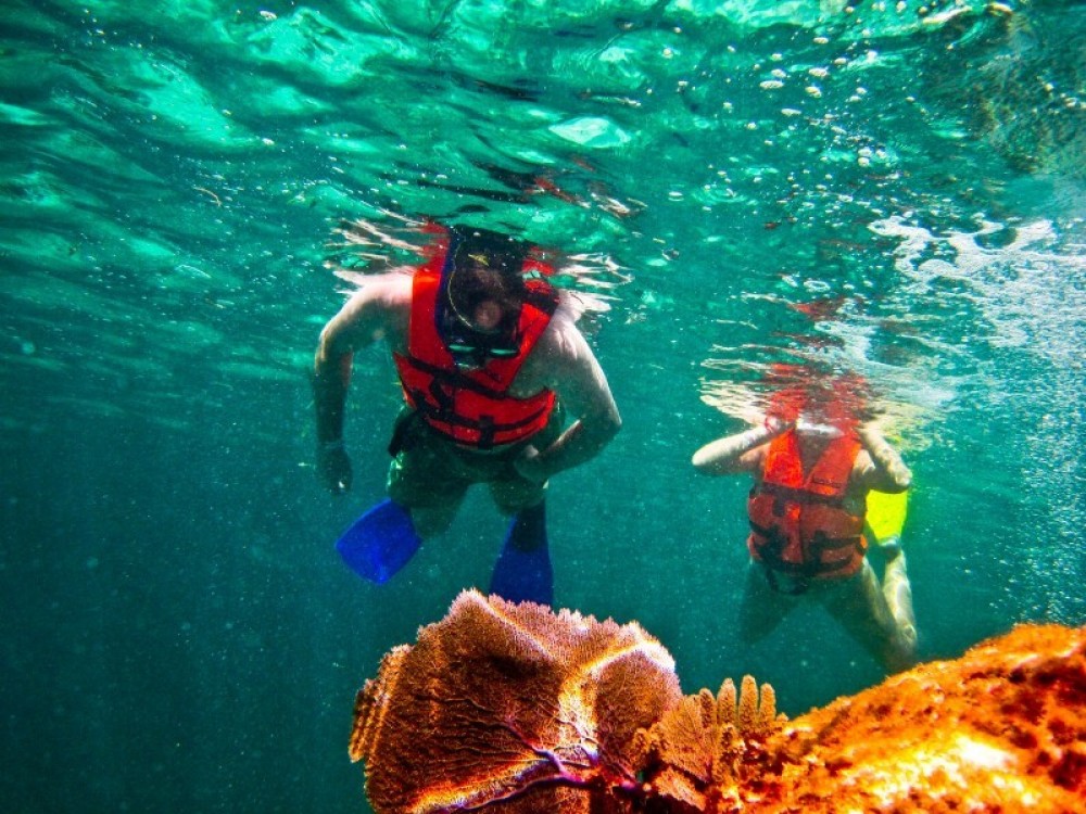 snorkel native park cancun