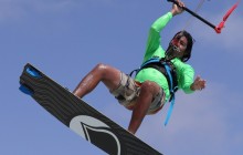 Kitesurfing lesson