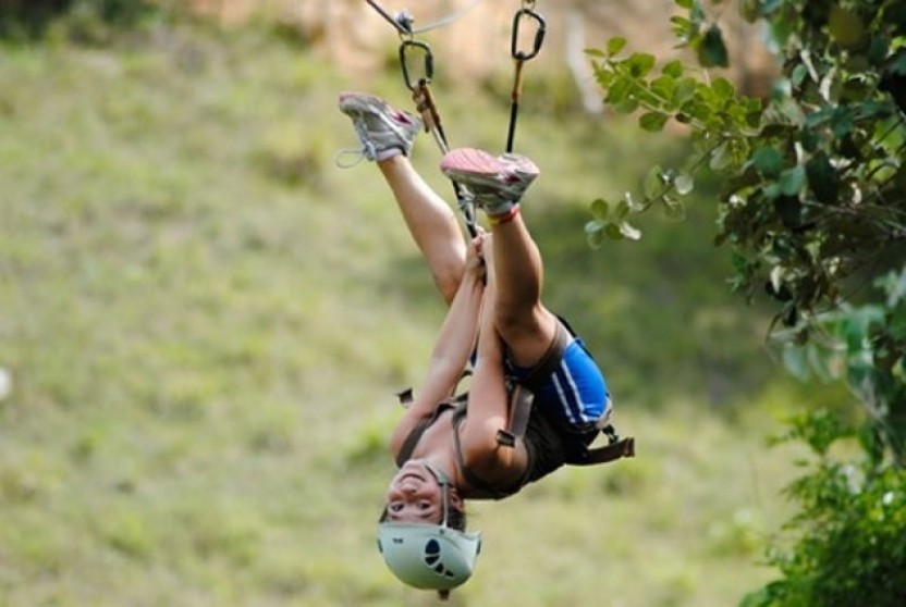 Extreme Zip Line Fun