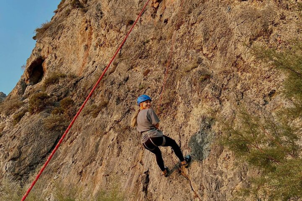 Half Day Rock Climbing in Crete with a Guide in South Rethymnon