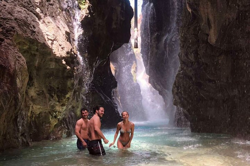 River Trekking at Kourtaliotis Gorge Waterfalls