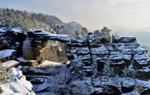 Pravcicka Gate and Bastei - Winter Hike