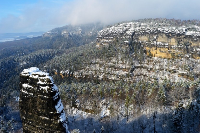Pravcicka Gate and Bastei - Winter Hike