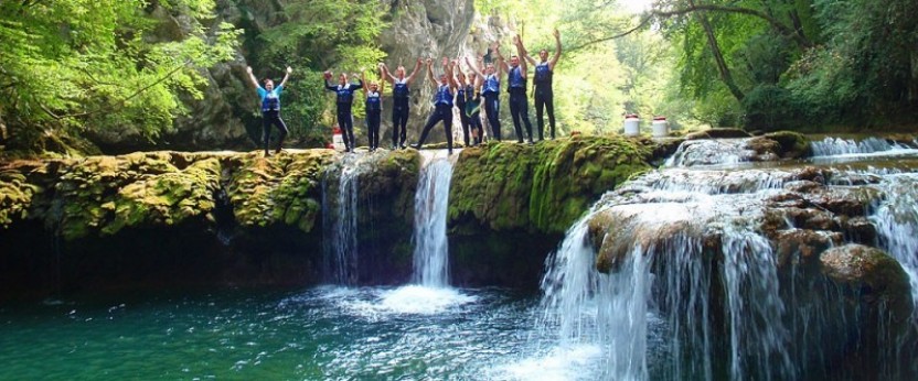 Kayaking Mreznica Canyon