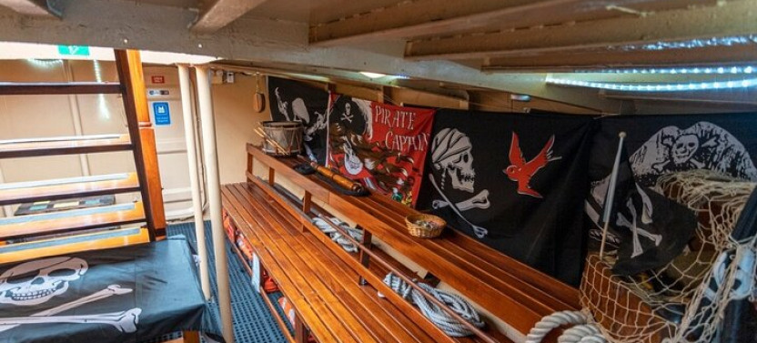 Cartagena, CO: Island Beach Trip on Pirate Boat, Drinks, & Lunch