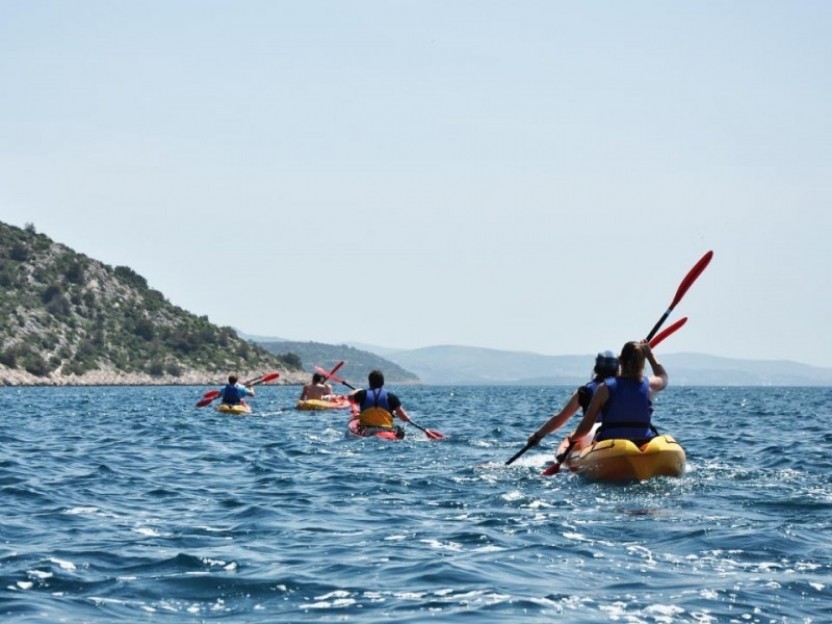 Sea Kayaking Skradin Bay