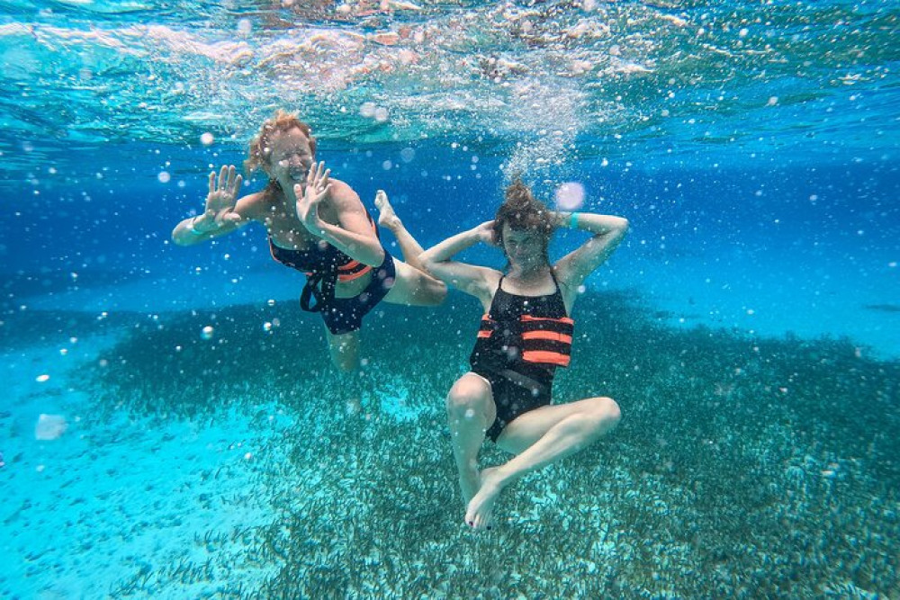 Private Isla Mujeres Catamaran Snorkeling & Open Bar Experience