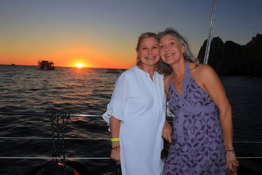 Cabo Sunset Catamaran Cruise: El Arco & Open Bar Experience