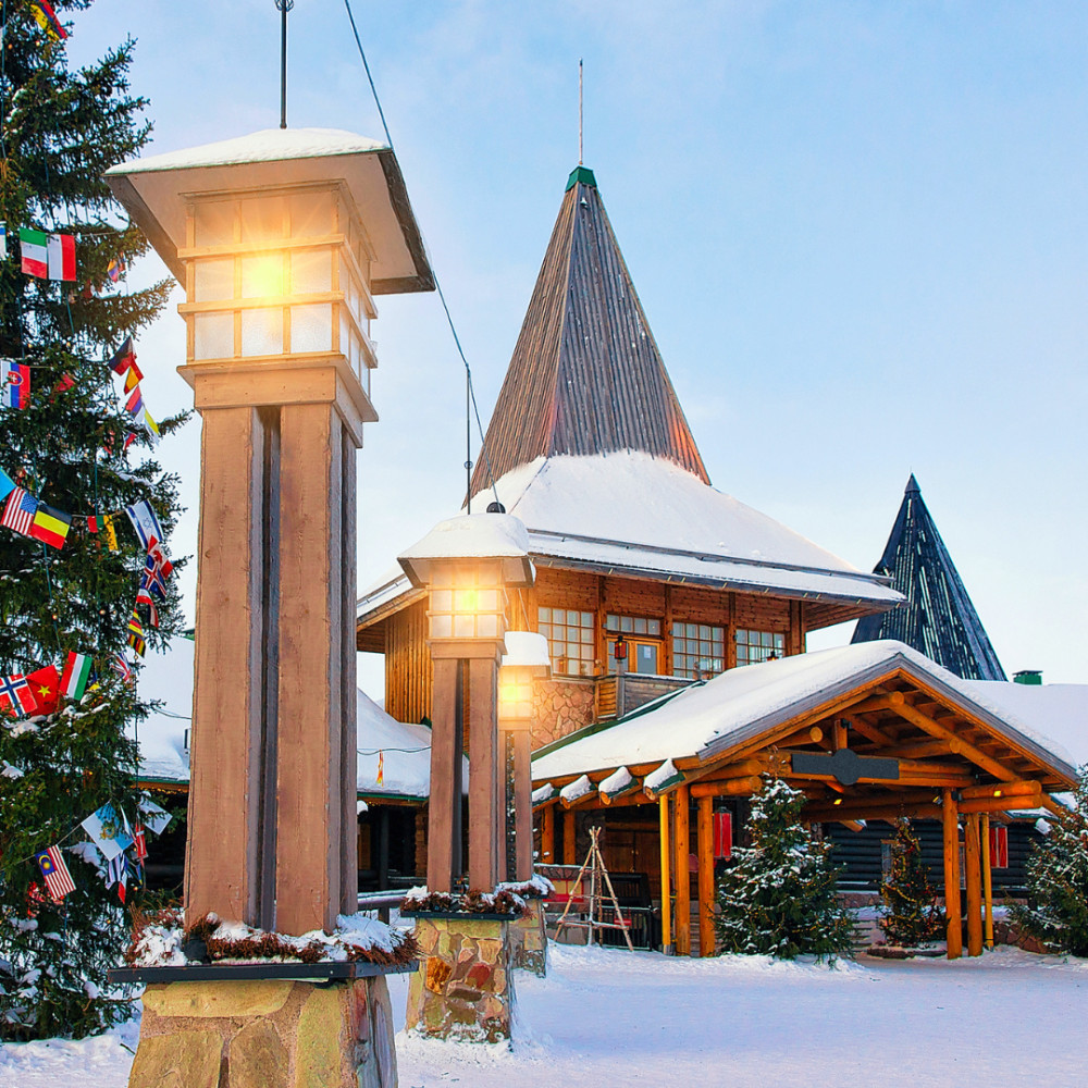 Santa Claus Village Adventure with Arctic Circle Crossing in Lapland