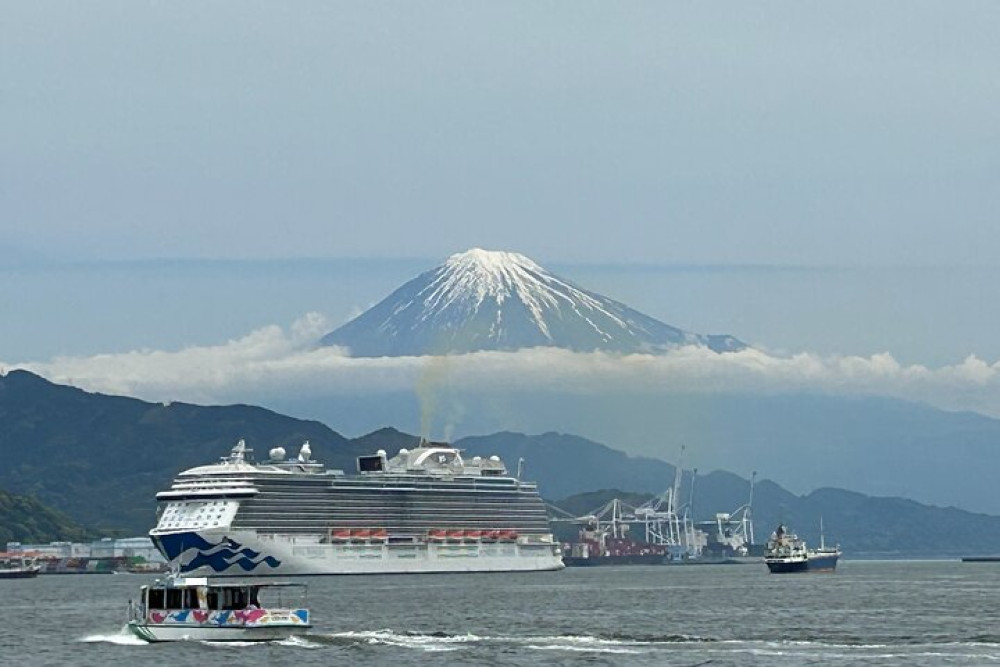 Step-Free Easygoing Sightseeing Tour from Shimizu Port / Sedan Taxi