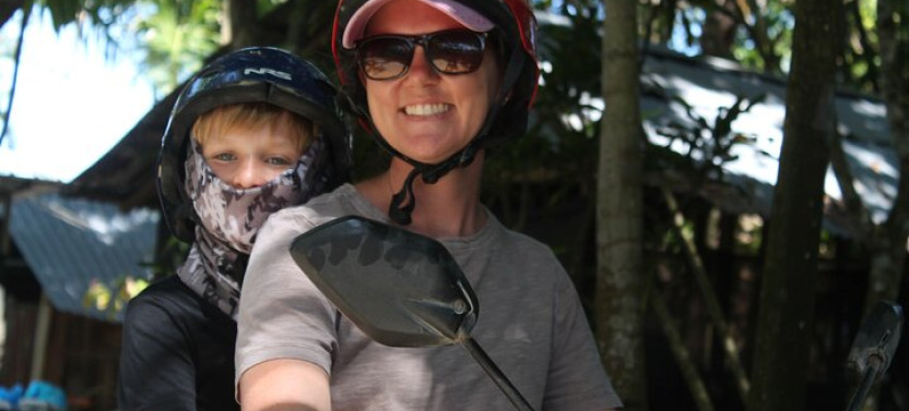 Triple Family Adventure - Waterfalls, Zipline and ATV Tour
