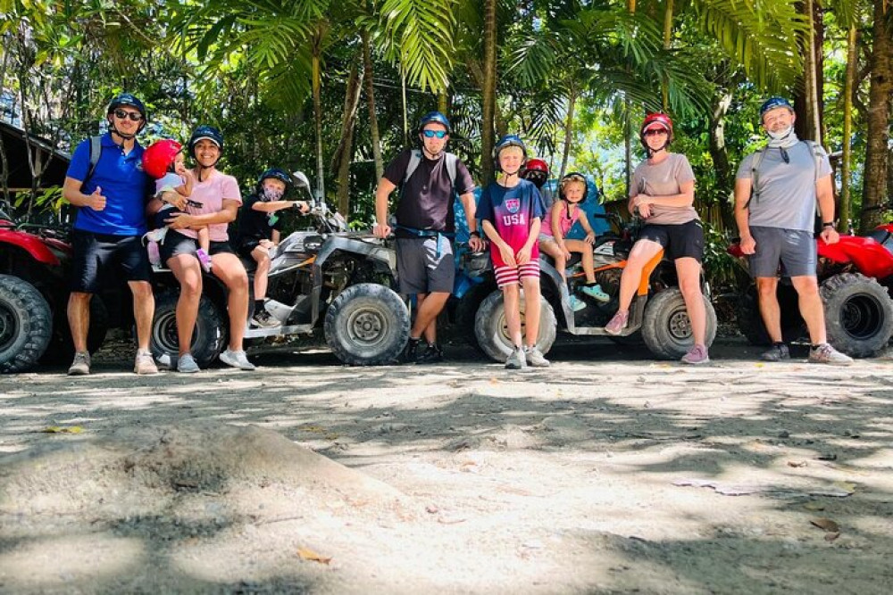 Family ATV Tour & Monkeys: Private Van Tour