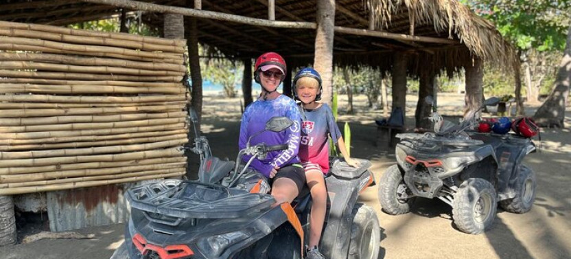 Family ATV Tour & Monkeys: Private Van Tour