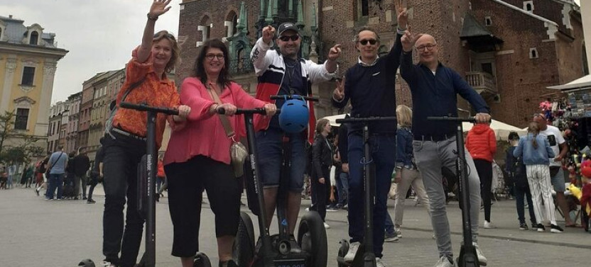 Old Town E-Scooter Tour in Krakow