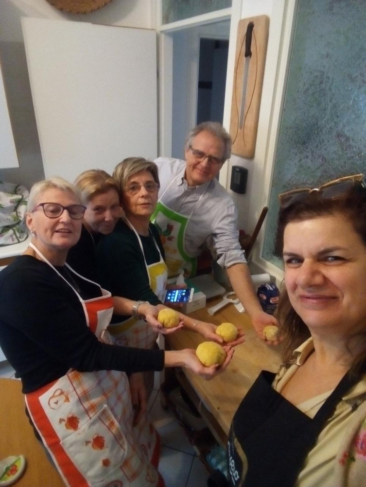 Fresh Handmade Pasta with Anna in an Ancient Monastery in Puglia