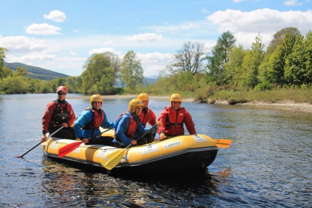 River Tay White Water Rafting Trips Aberfeldy Aberfeldy Project