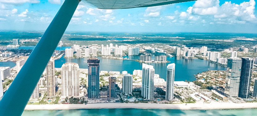Miami South Beach Private Airplane Tour