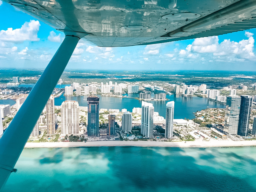 Miami South Beach Private Airplane Tour