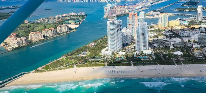 Miami South Beach Private Airplane Tour