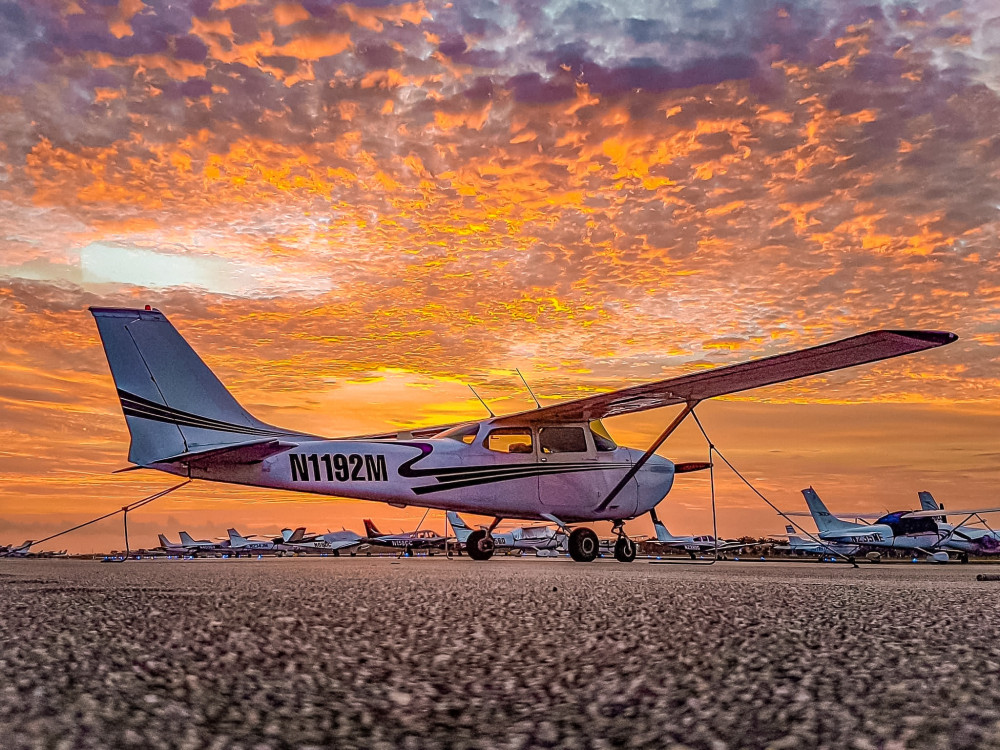 Miami Sunset Airplane Tour with Free Champagne