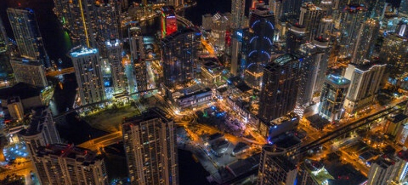 Miami Night Lights Airplane Tour with Free Champagne