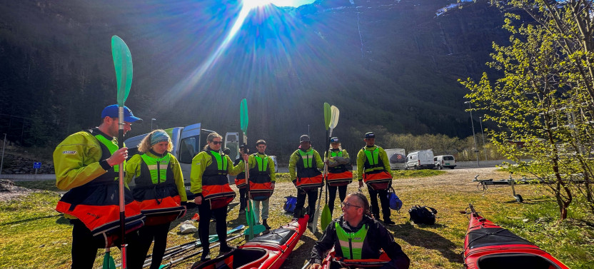 Guided Fjord Kayak Tour - Hardangerfjord, Granvin