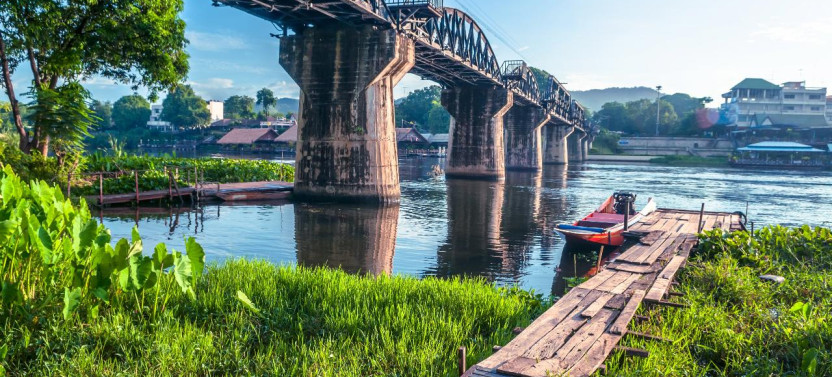 Bangkok: Death Rail & Hellfire Pass Tour with Transfers in City Outskirt