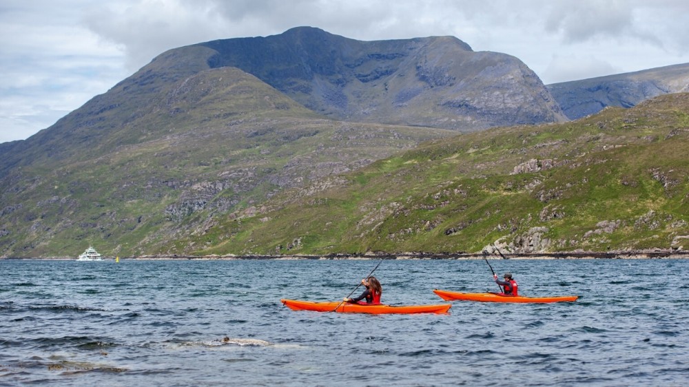 Kayaking in the Killary Fjord Galway Project Expedition