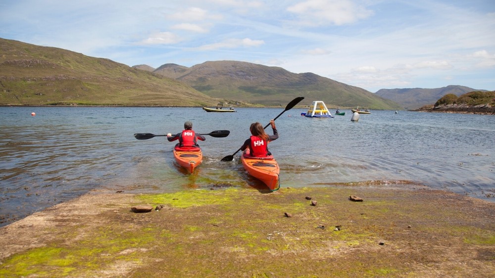 Kayaking in the Killary Fjord