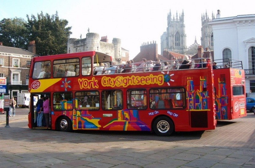 City Sightseeing Hop On Hop Off Bus Tour York