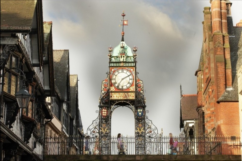 Честер столица графства. Chester great Britain.