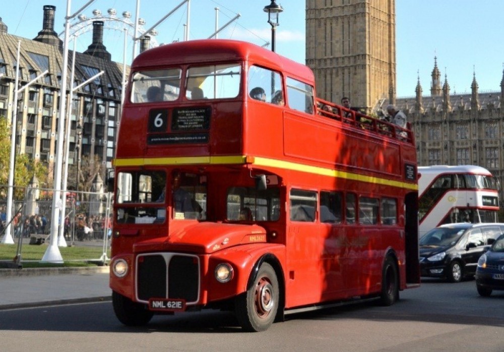 open top bus tour of london