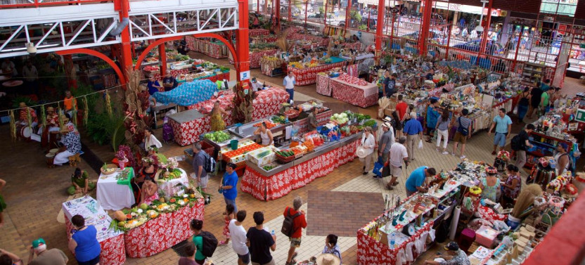 Shared Group Walking Tour of Papeete