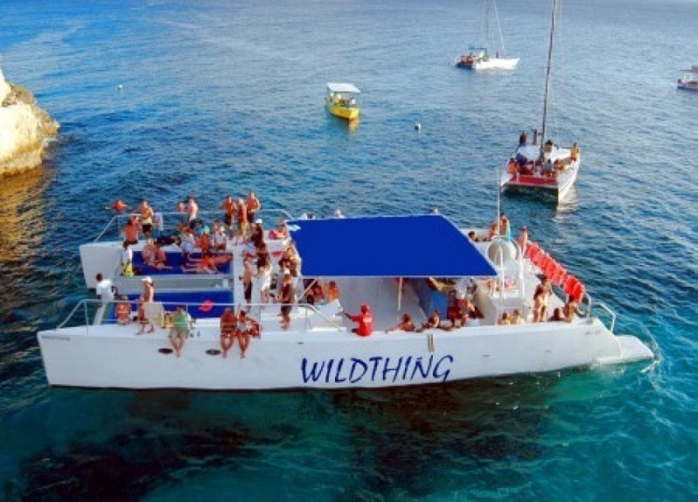 catamaran booze cruise tulum