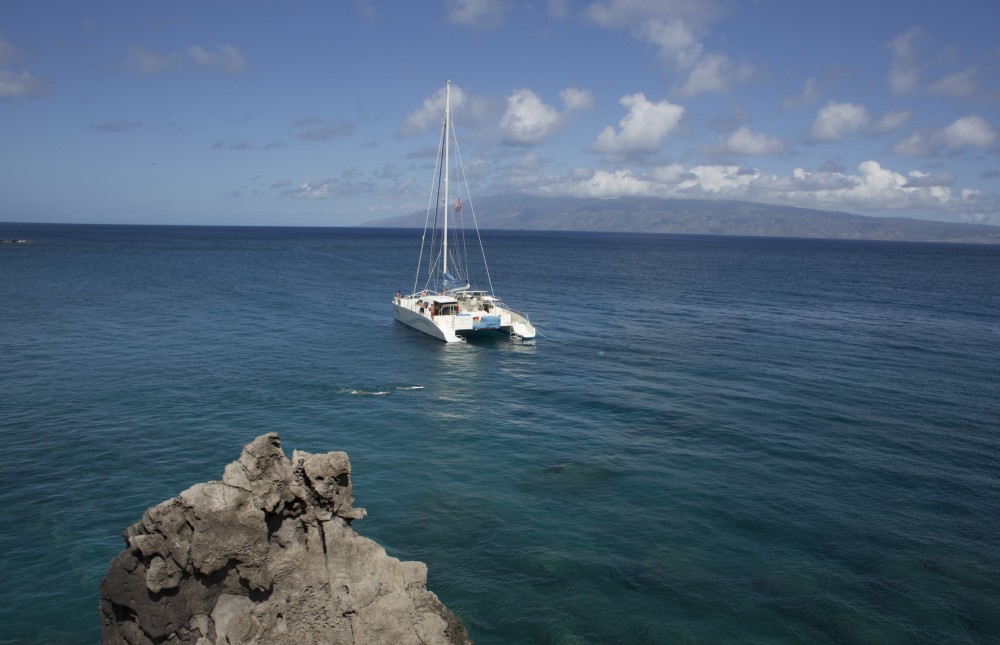 Honolua Bay Snorkel & Sail from Lahaina Lahaina Project Expedition