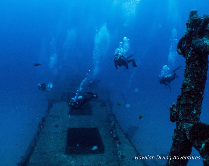 Deep Wreck & Reef Scuba Dives
