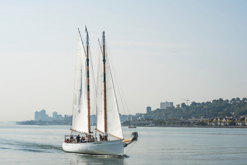 Fall Foliage Schooner Sail