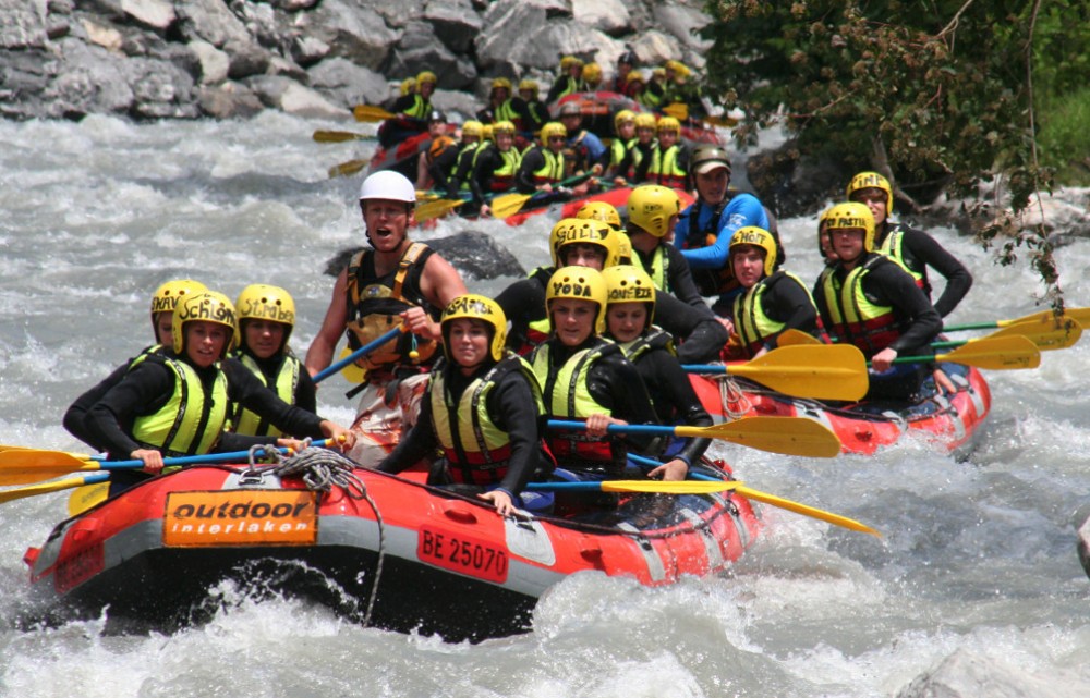 Whitewater Rafting In Interlaken From Zurich Zurich Project Expedition