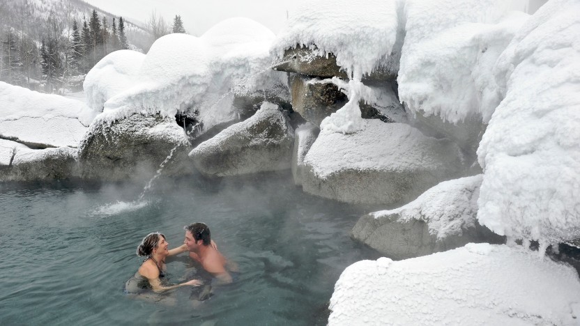 Saturday Night at Chena Hot Springs from Fairbanks