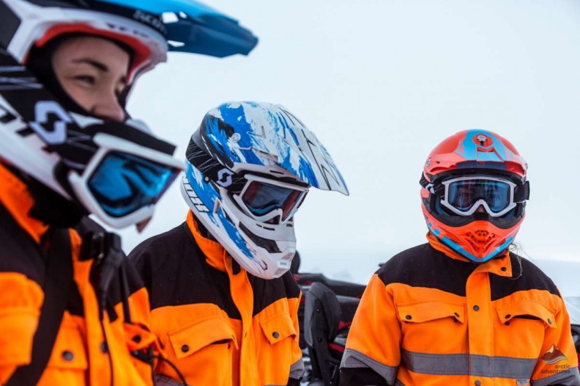 Glacier Snowmobiling from Geysir Area & Skjól