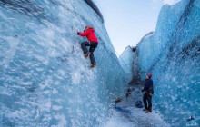 Blue Ice Glacier Hike & Ice Climbing