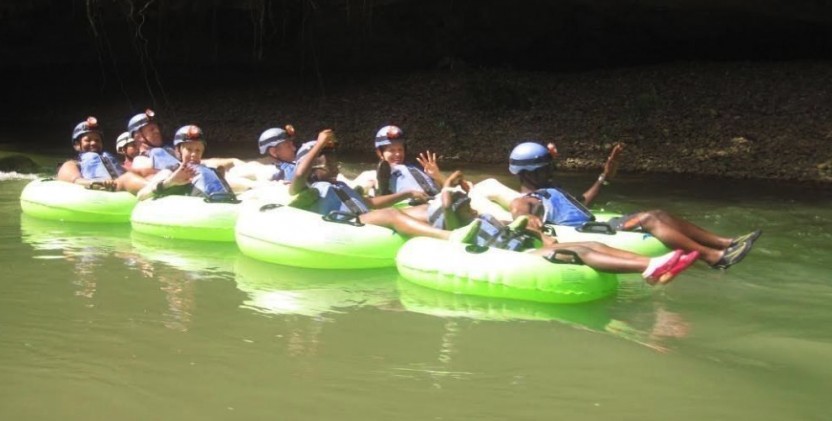 Cave Tubing and Zip Lining