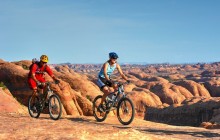 Instructional Mountain Bike Tour around Moab Private Tour