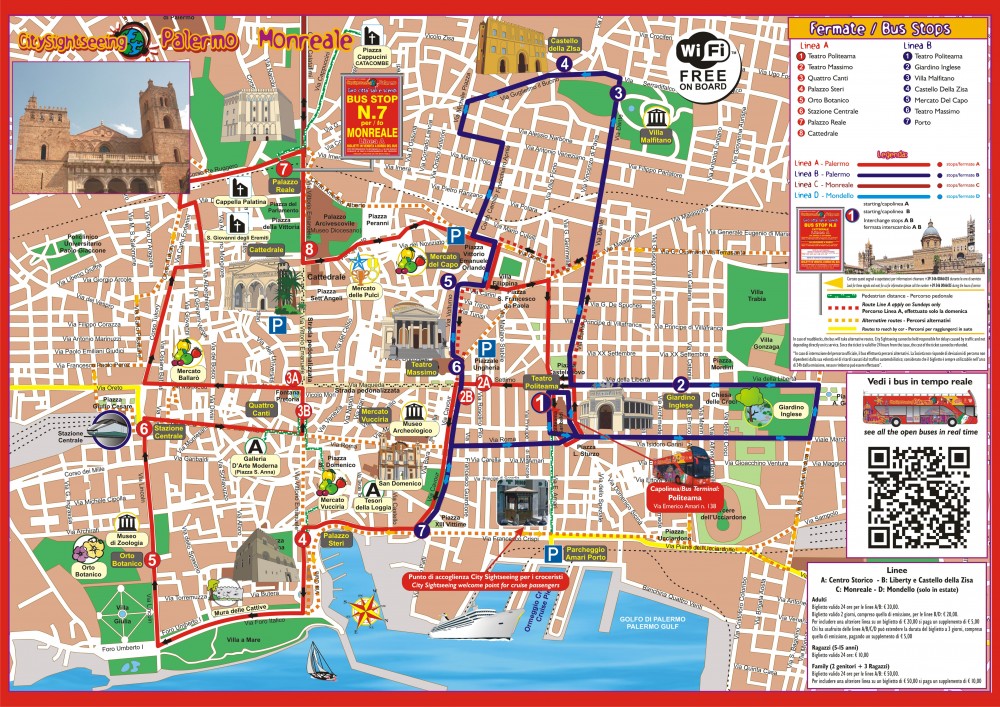 City Sightseeing Hop On Hop Off Palermo Palermo Project Expedition
