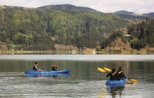 Canoeing on Furnas Lagoon