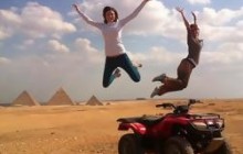 Private Quad Bike Safari around Pyramids from Cairo Airport