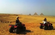 Private Quad Bike Safari around Pyramids from Cairo Airport